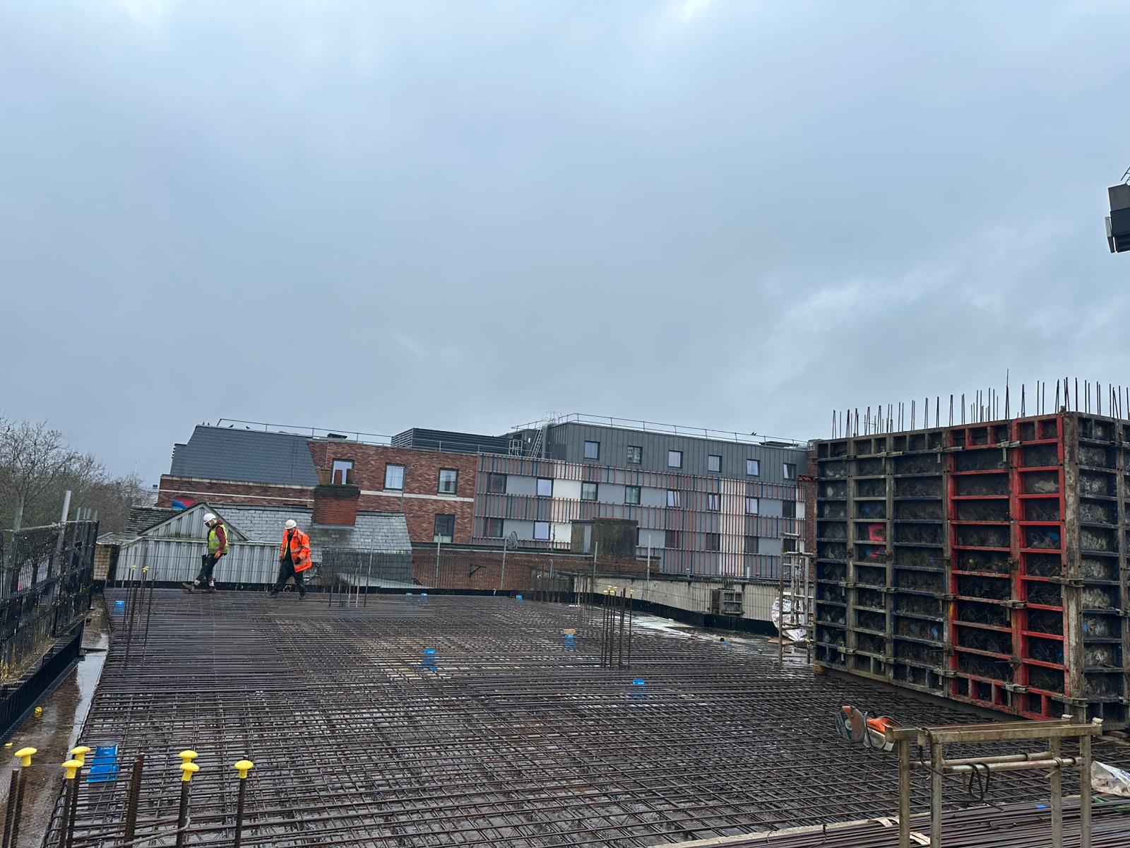 Residential reinforcement project